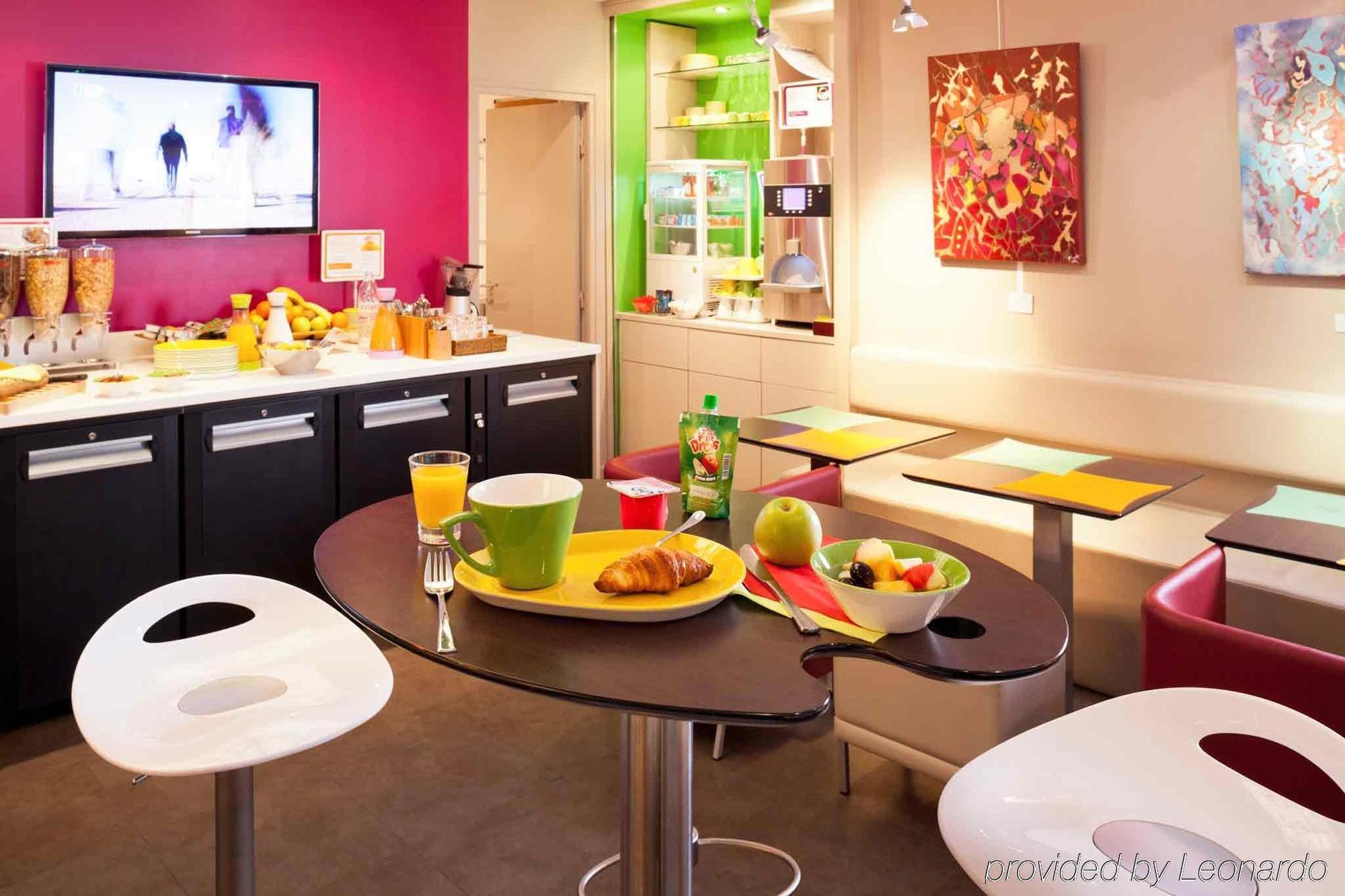 Ibis Styles Nantes Centre Place Graslin Étterem fotó